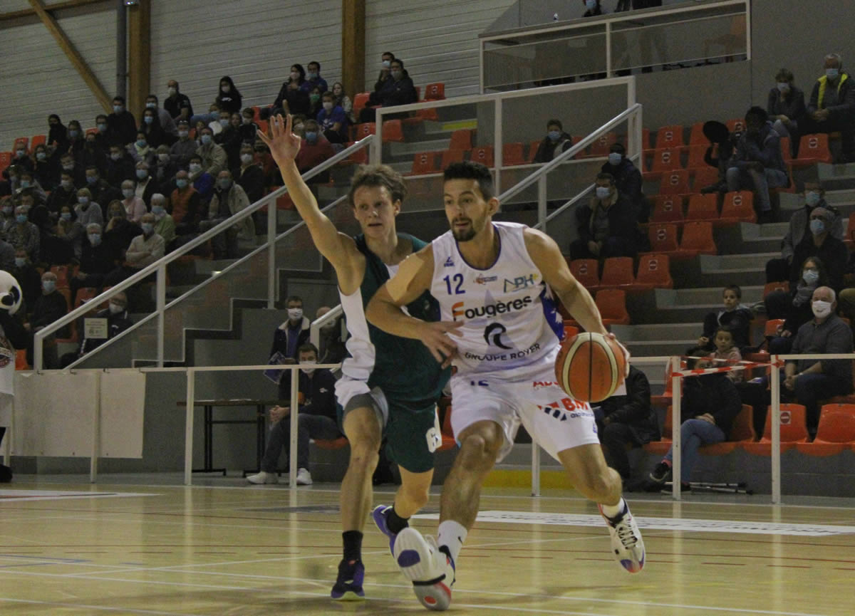 Rencontre de basket entre Fougères et Tourcoing