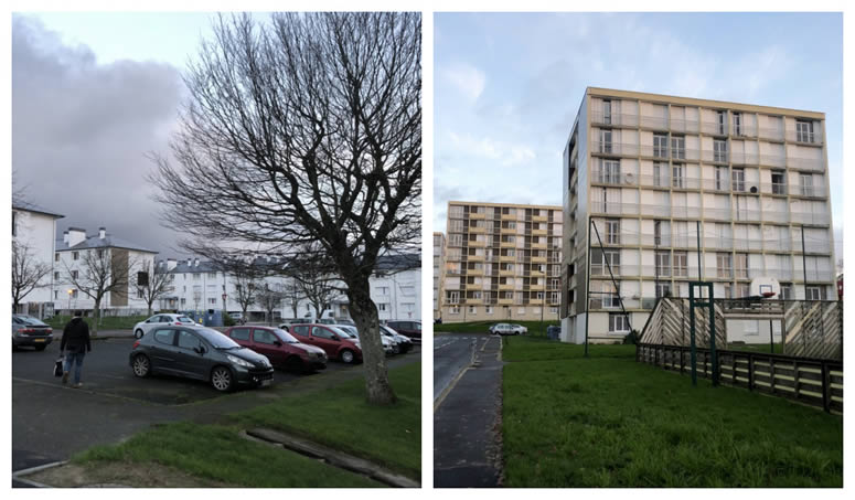 Le quartier de Ker Uhel à Lannion